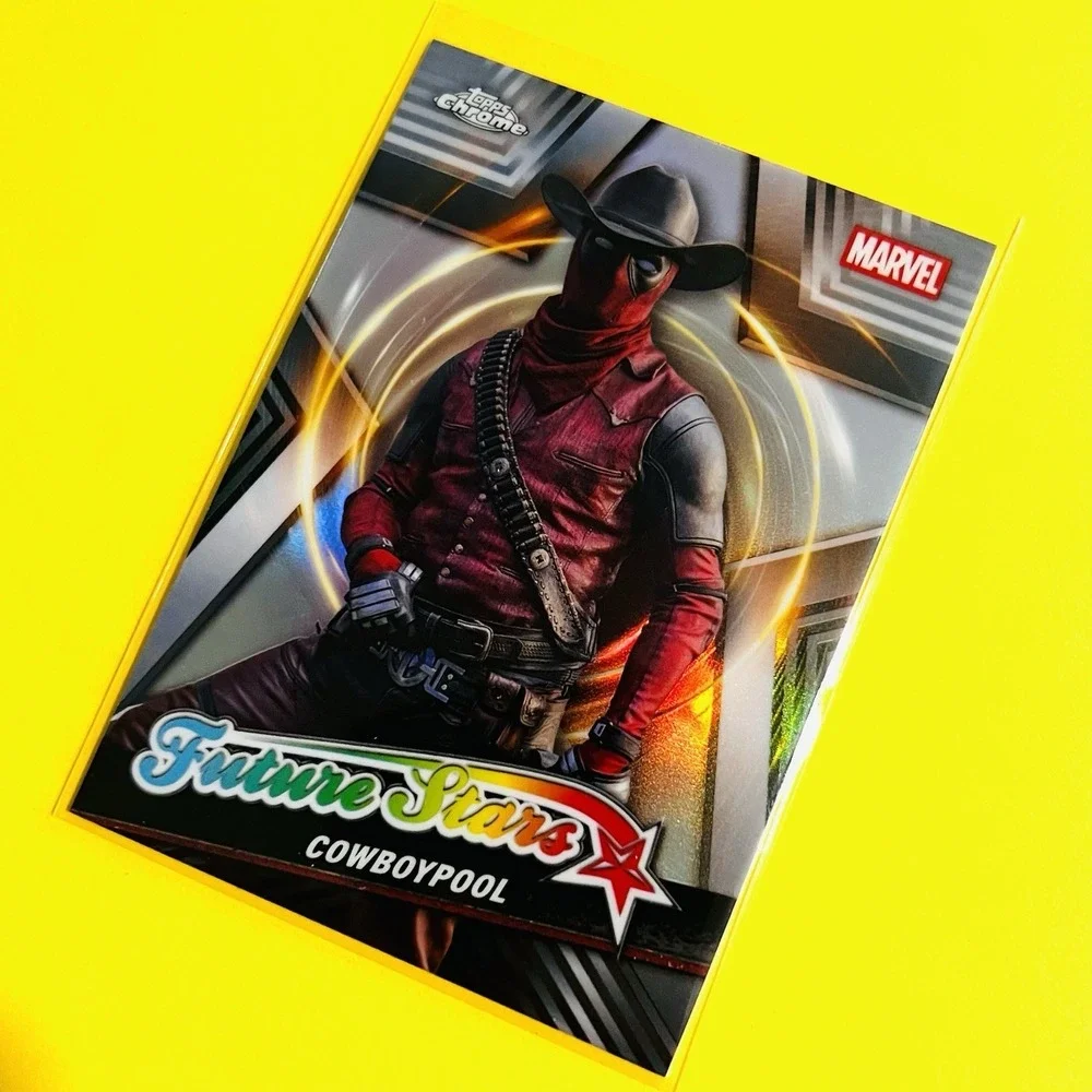 2025 Topps Chrome Deadpool‎ & Wolverine FS-1 Cowboypool Future Stars Insert